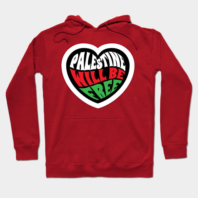 Free Palestine Hoodie by Amharic Avenue